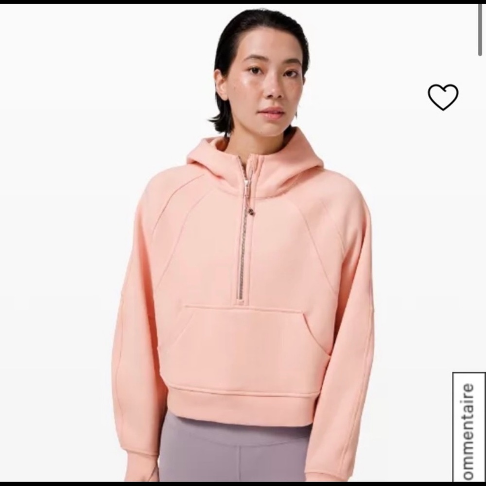 NWT Lululemon Scuba Oversized Half Zip Hoodie